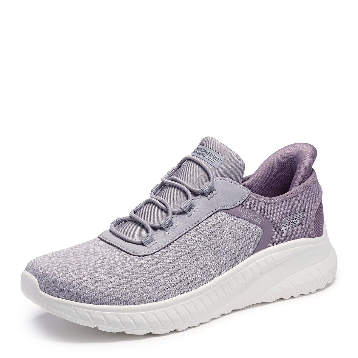 ZAPATILLAS MUJER SKECHERS URBANAS LAVANDA BOBS SQUAD CHAOS - 6