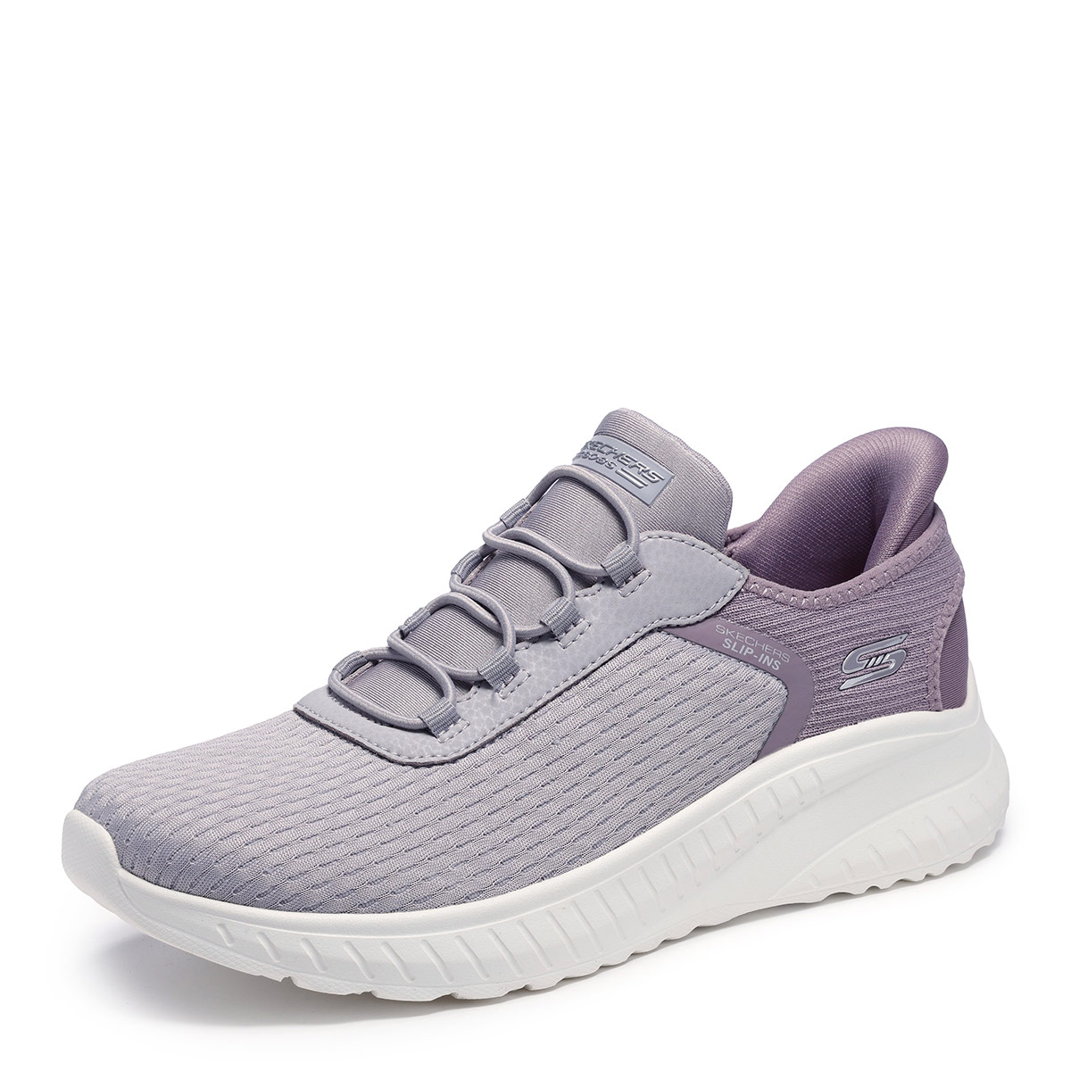 ZAPATILLAS MUJER SKECHERS URBANAS LAVANDA BOBS SQUAD CHAOS - 6