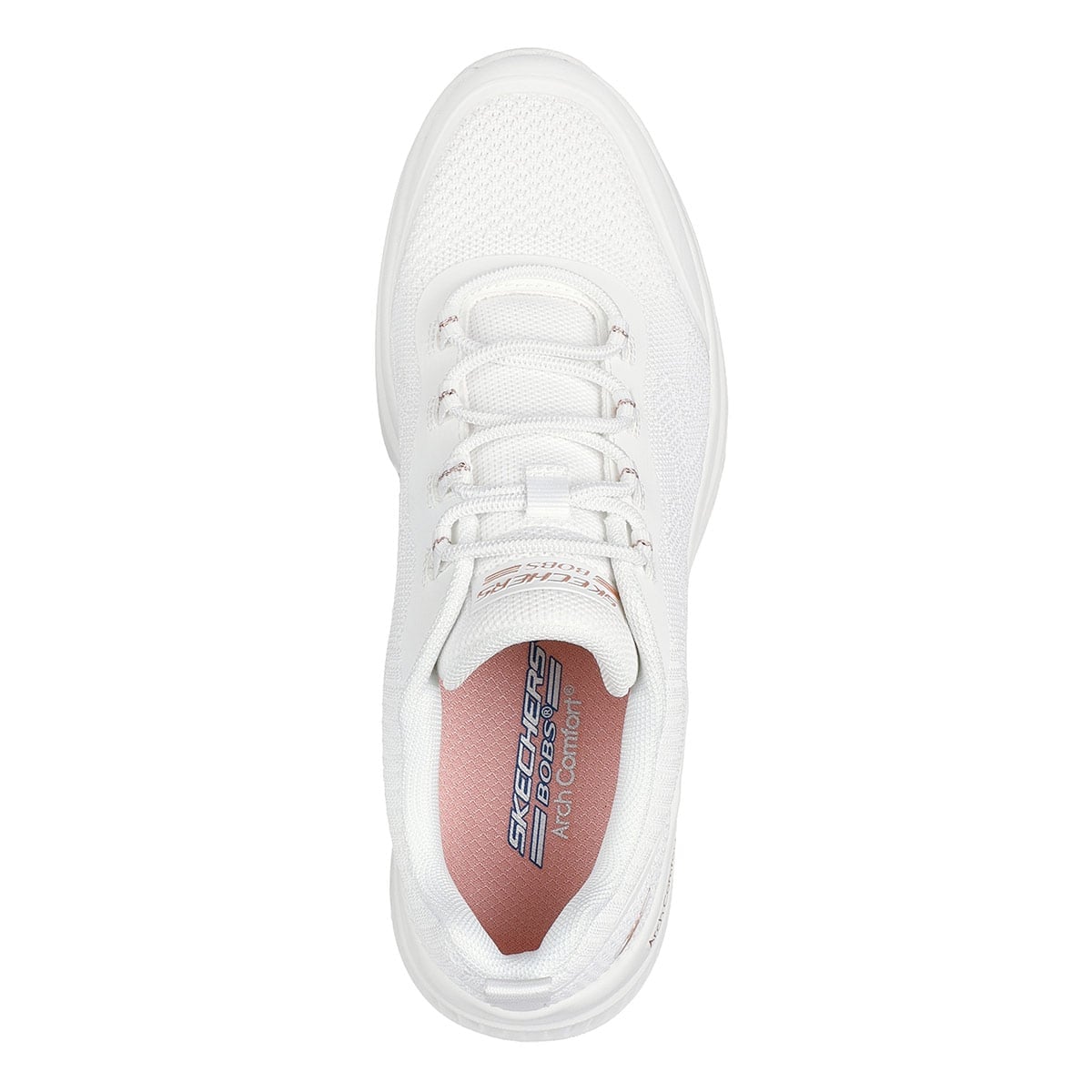 ZAPATILLAS MUJER SKECHERS URBANAS BLANCO BOBS ARCH COMFORT B SWEET - 4