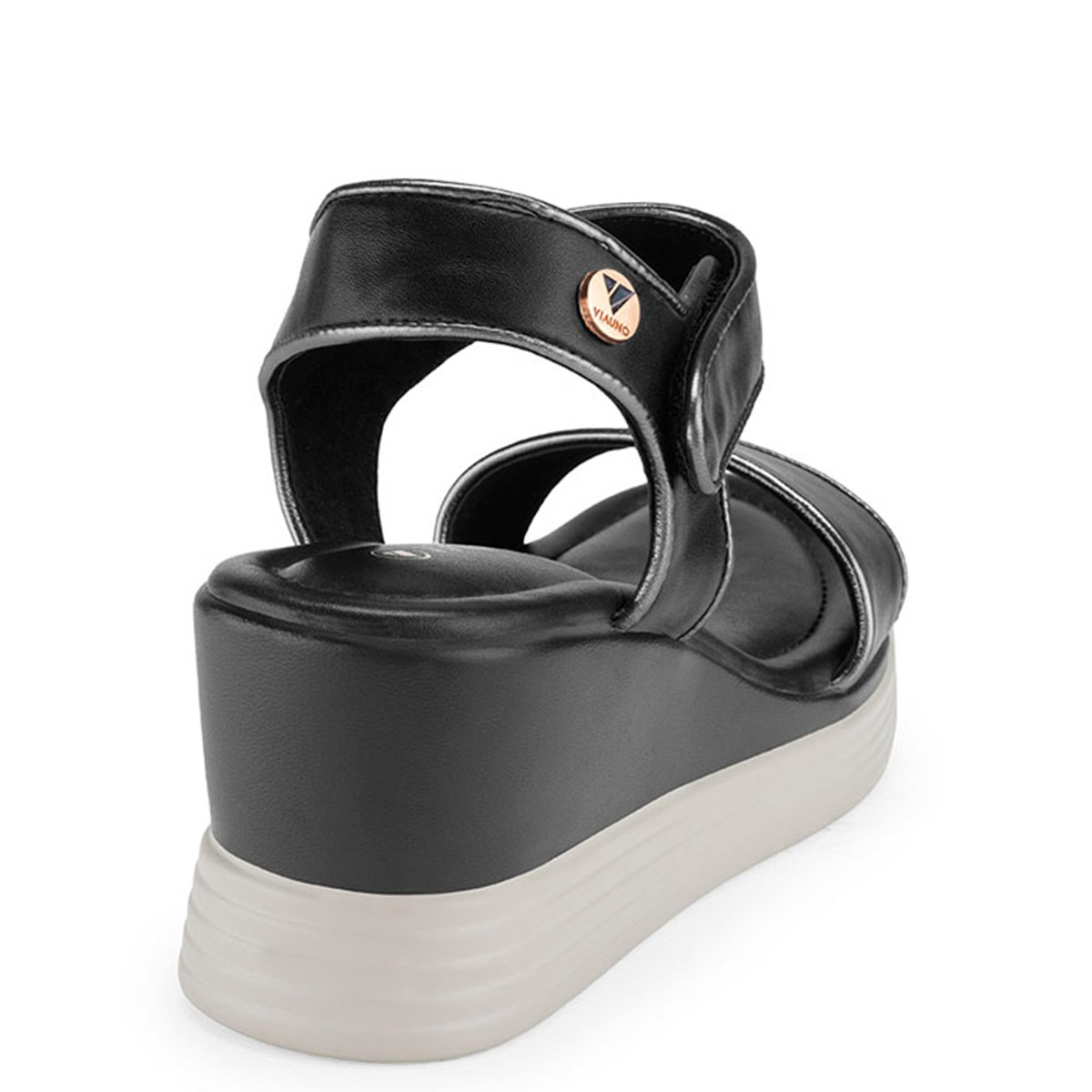 SANDALIAS MUJER VIA UNO 9T2839-11 CUERO - 3