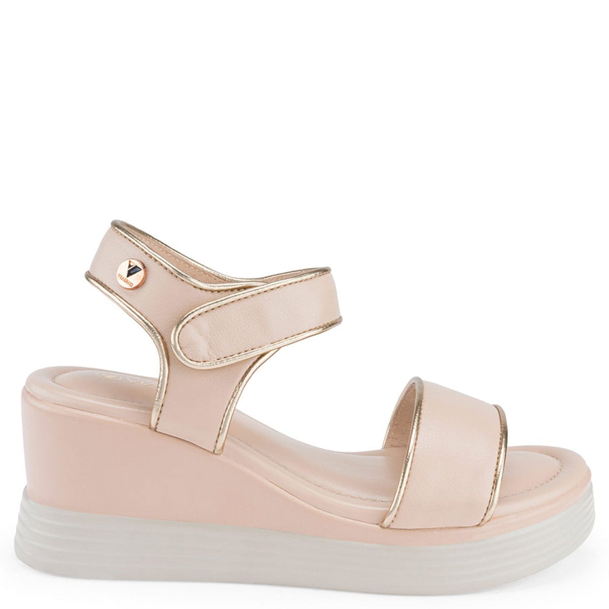 SANDALIAS MUJER VIA UNO 9T2839-11 CUERO - 1