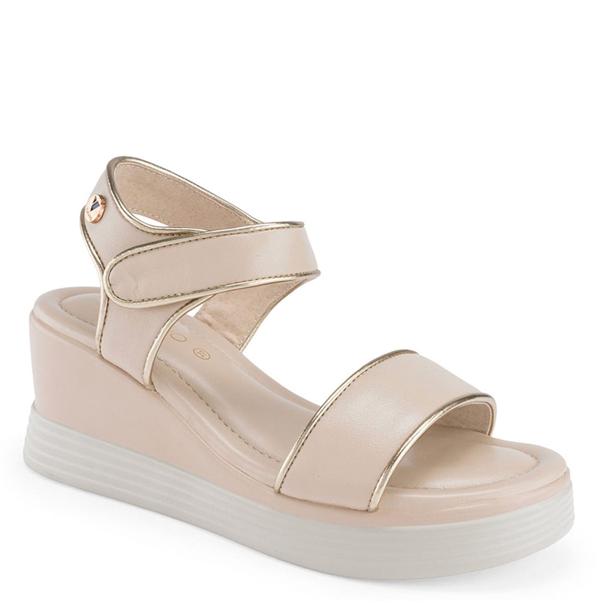 SANDALIAS MUJER VIA UNO 9T2839-11 CUERO - 2
