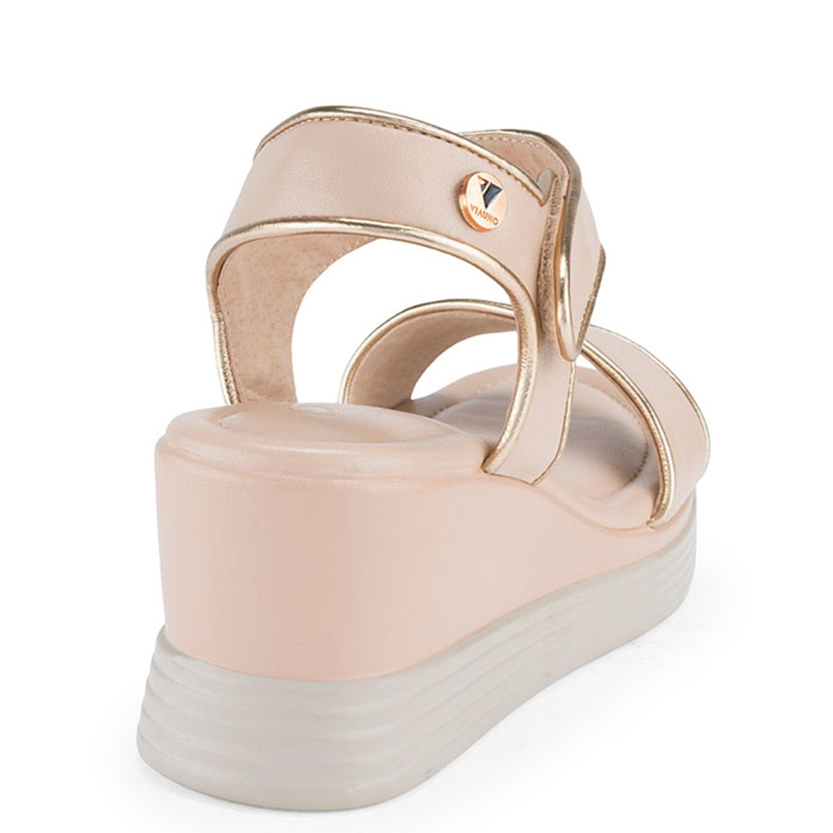 SANDALIAS MUJER VIA UNO 9T2839-11 CUERO - 3