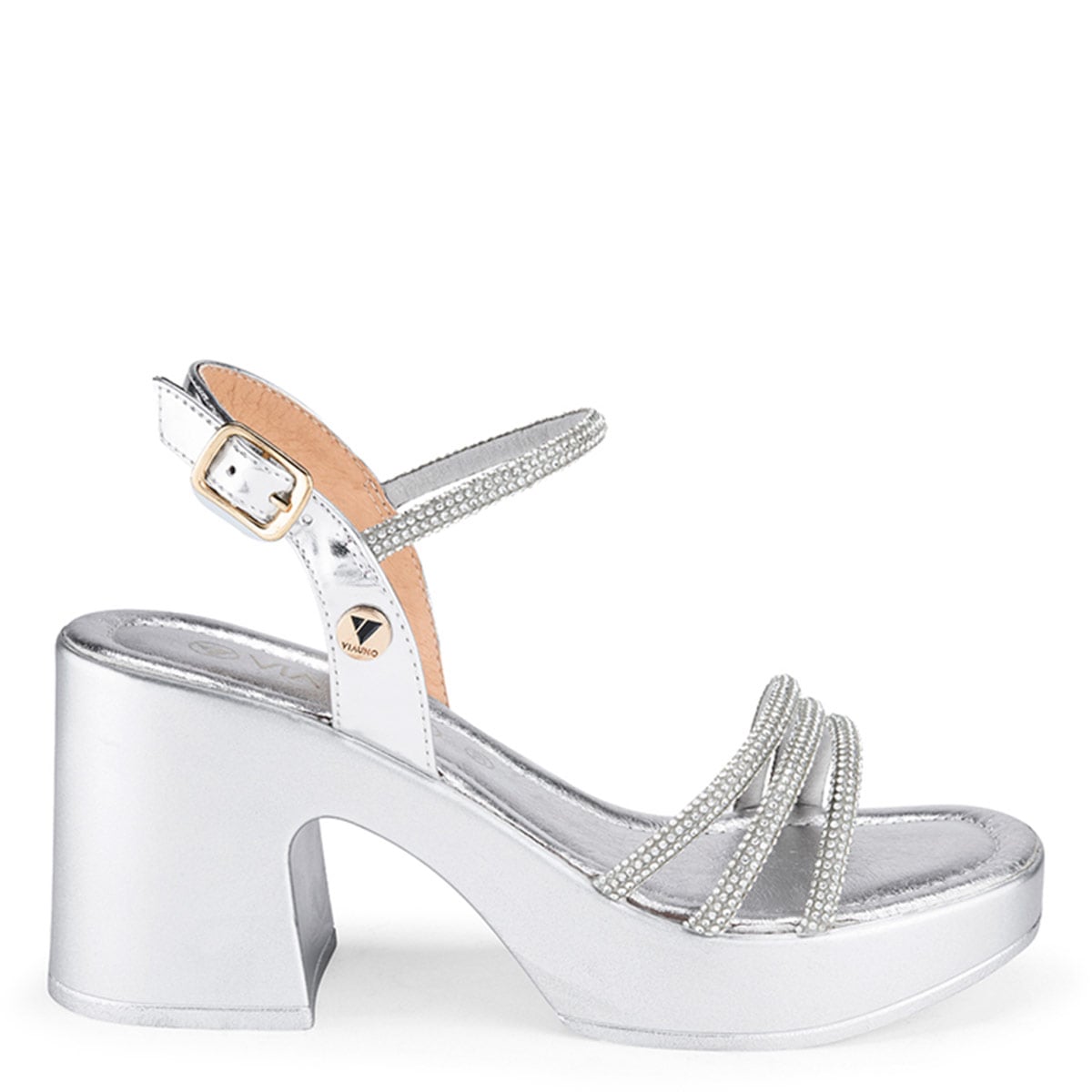 SANDALIAS MUJER VIA UNO 2B760-11 CUERO - 1