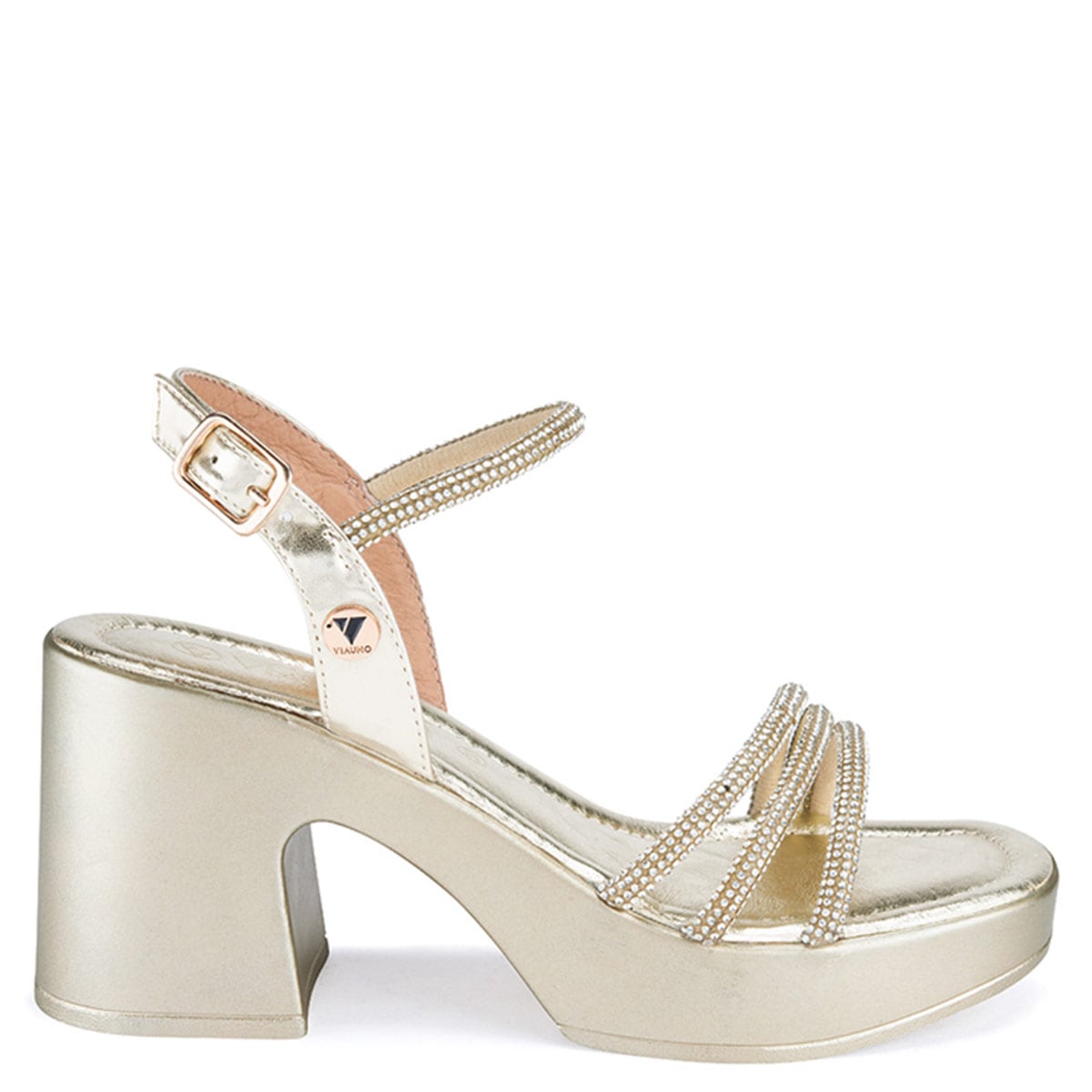 SANDALIAS MUJER VIA UNO 2B760-11 CUERO - 1