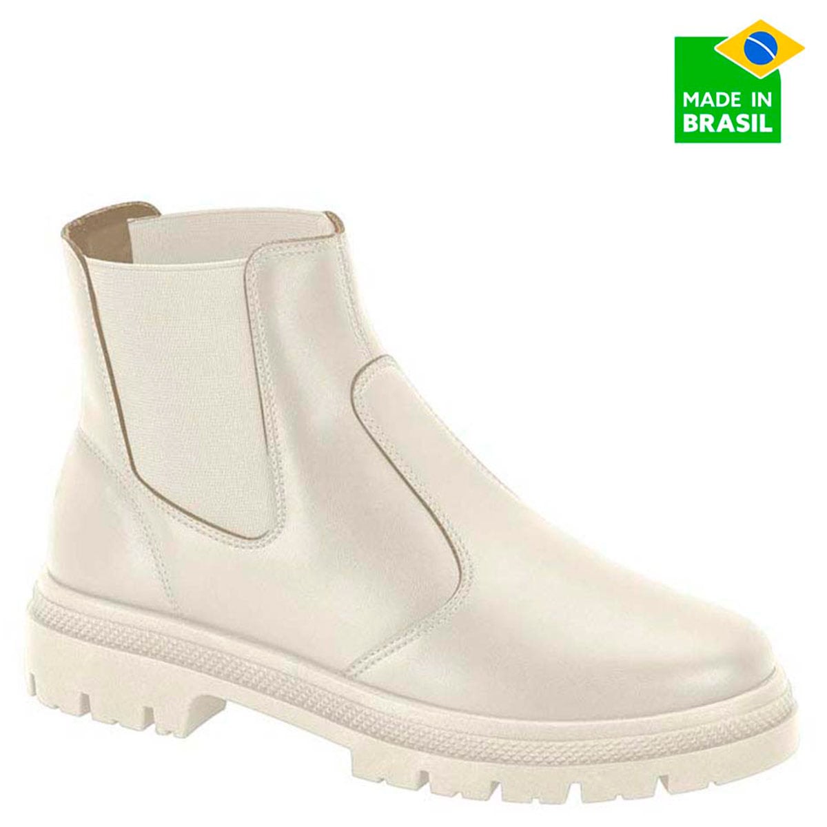 BOTINES MUJER MOLECA BLANCO - 1