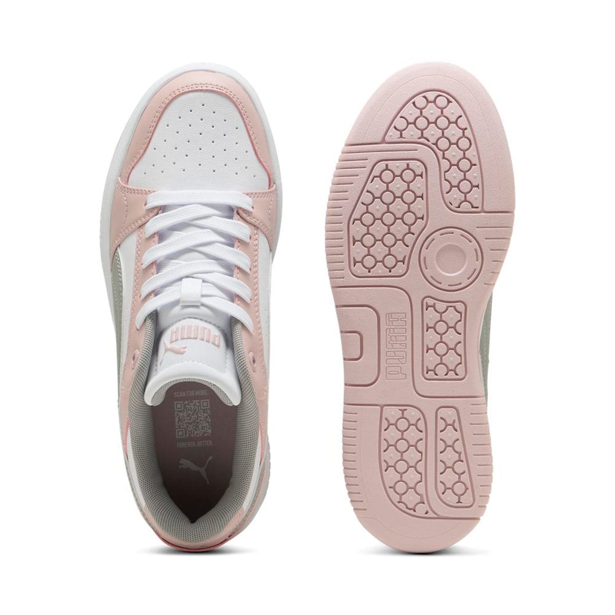 ZAPATILLAS MUJER PUMA URBANAS BLANCO REBOUND FEMME LOW - 5