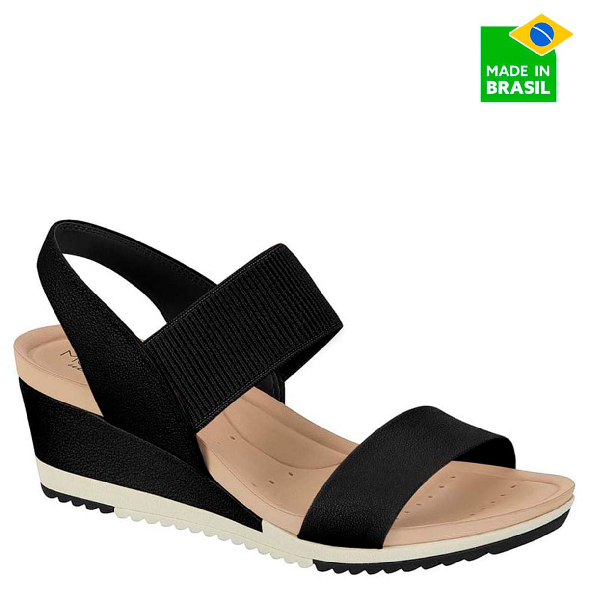 SANDALIAS MUJER MODARE NEGRO - 1
