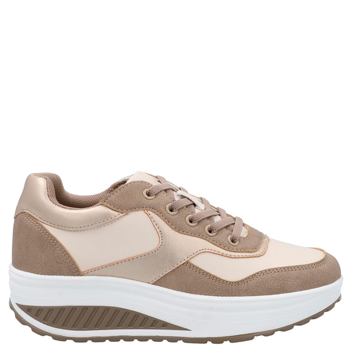 ZAPATILLAS MUJER HUSH PUPPIES CASUALES BEIGE HP28301125 - 1