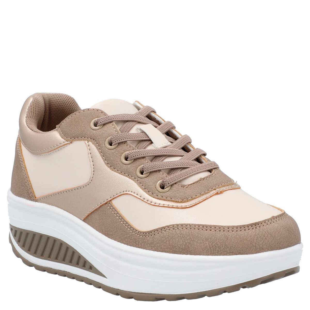 ZAPATILLAS MUJER HUSH PUPPIES CASUALES BEIGE HP28301125 - 2