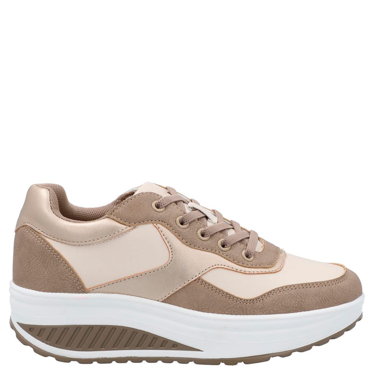 ZAPATILLAS MUJER HUSH PUPPIES CASUALES BEIGE HP28301125 - 1