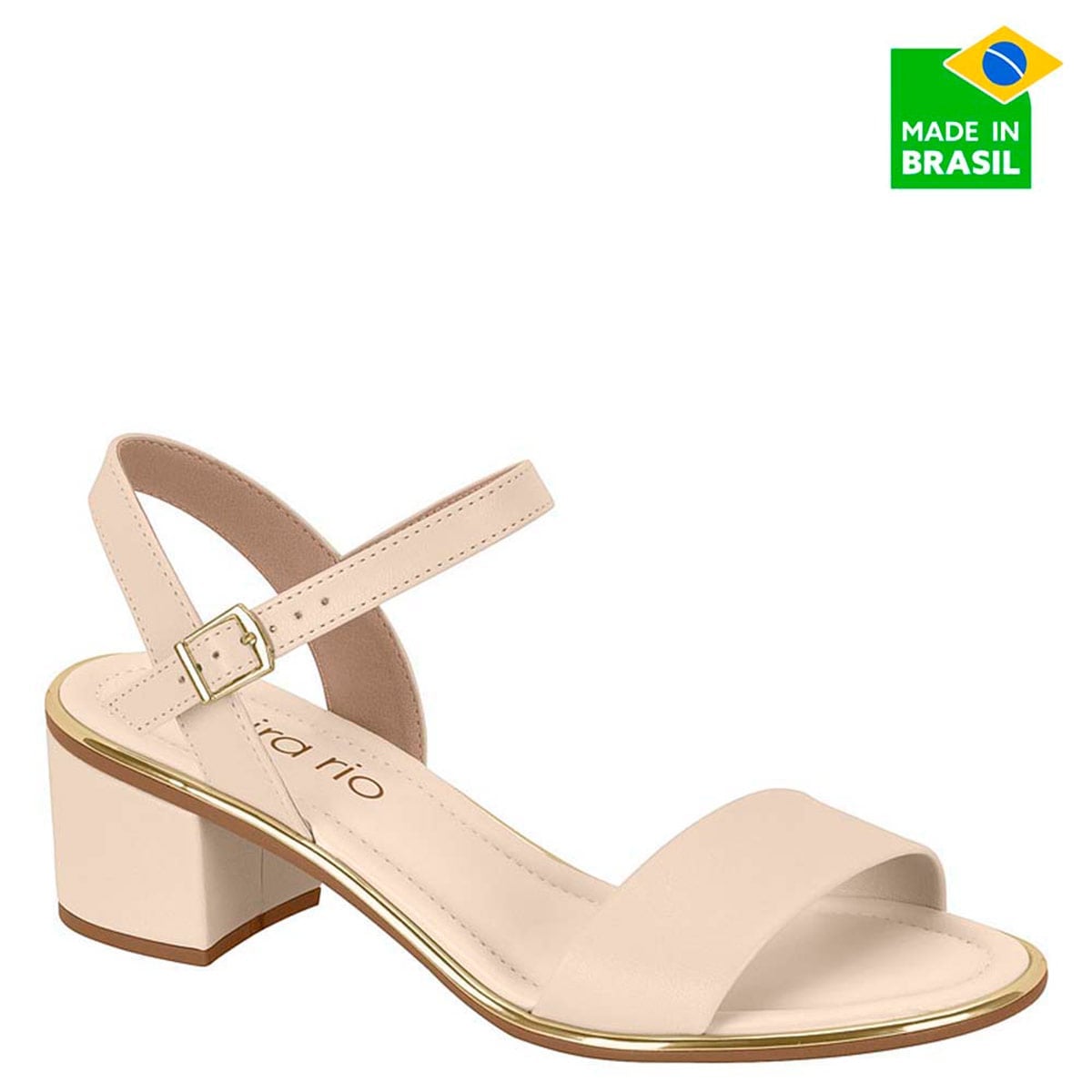 SANDALIAS MUJER BEIRA RIO CREMA - 1