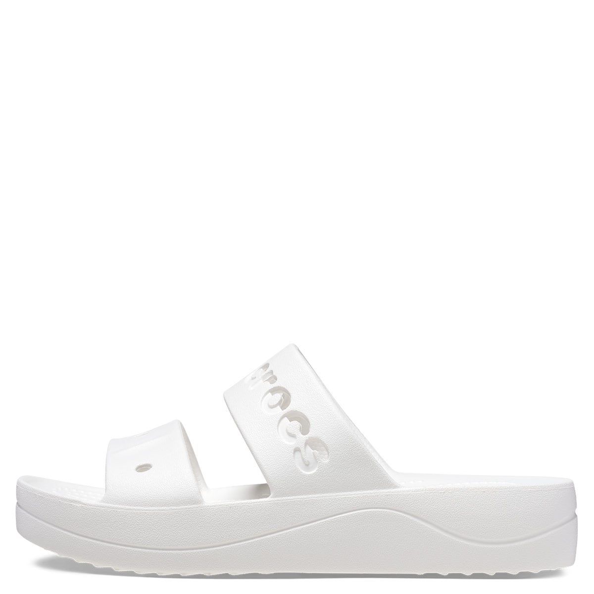 ZUECOS MUJER CROCS BLANCO BAYA PLATFORM - 1