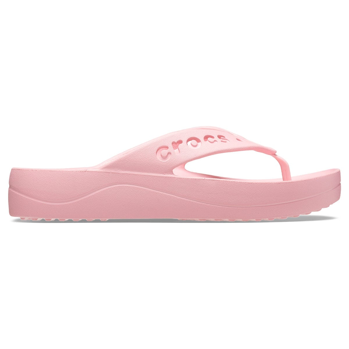 ZUECOS MUJER CROCS ROSADO BAYA PLATFORM FLIP - 2