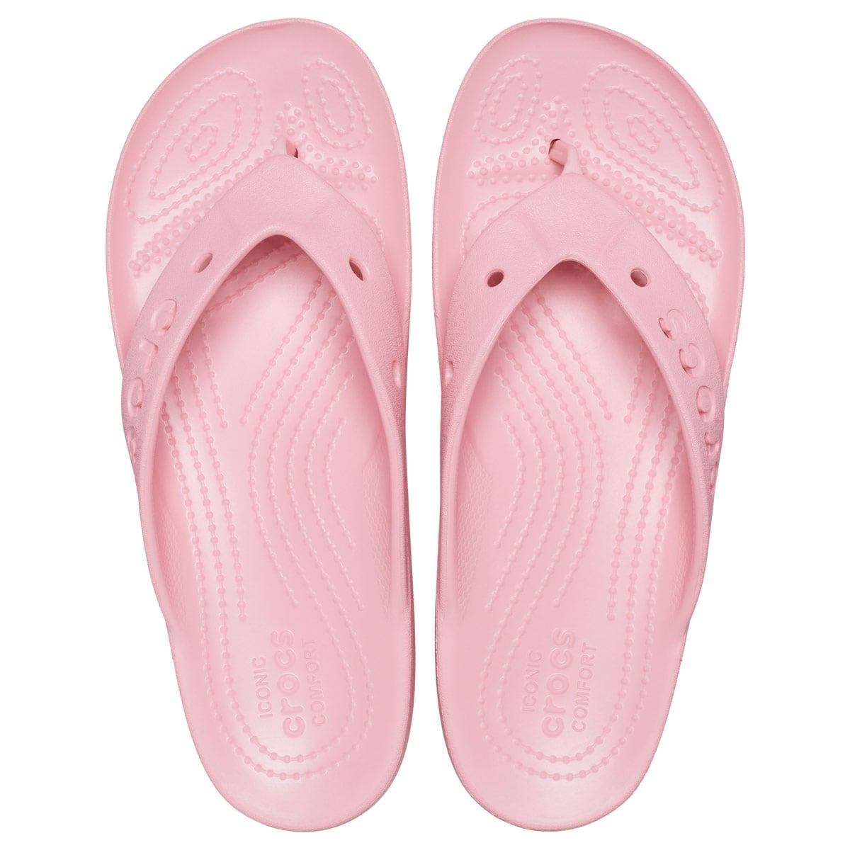 ZUECOS MUJER CROCS ROSADO BAYA PLATFORM FLIP - 3