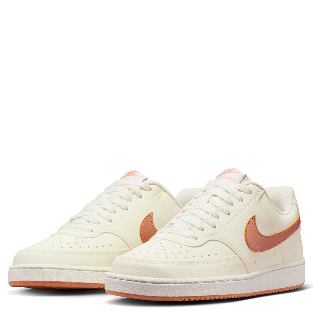 ZAPATILLAS MUJER NIKE URBANAS CREMA W NIKE COURT VISION LO NN - 2