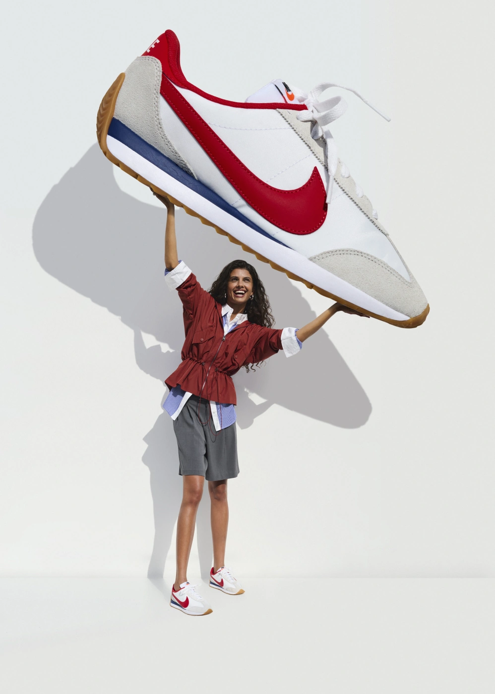 ZAPATILLAS MUJER NIKE URBANAS BEIGE W NIKE PACIFIC - 1