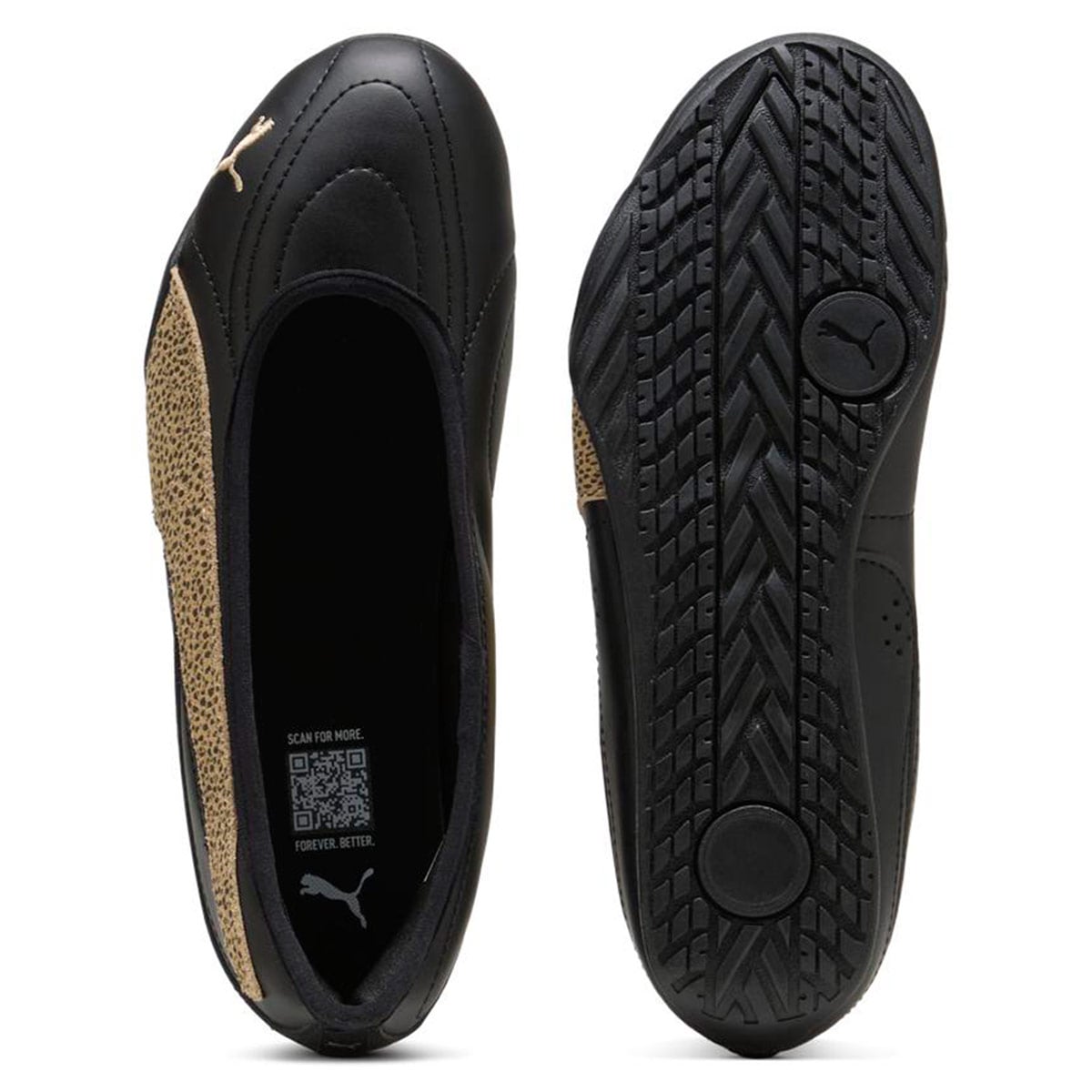 ZAPATILLAS MUJER PUMA URBANAS NEGRO PUMA CATCH SOLEIL BALLERINA TOPCAT - 4