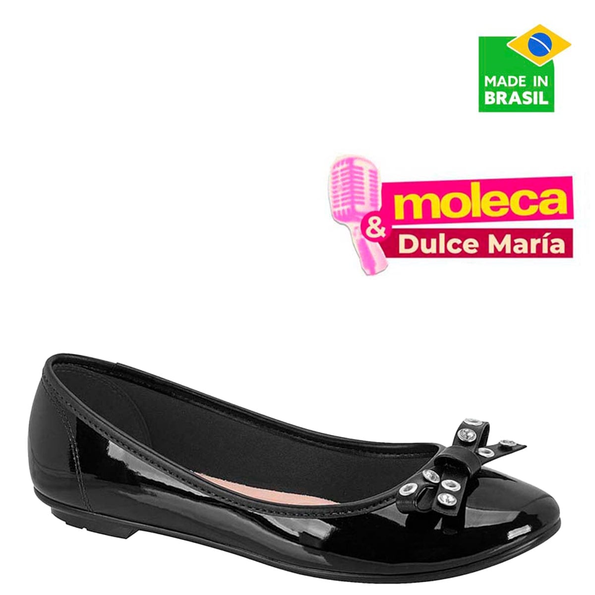 BALLERINAS MUJER MOLECA NEGRO - 1