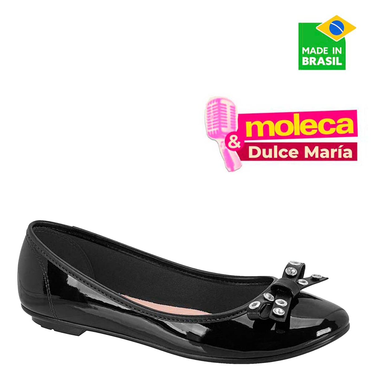 BALLERINAS MUJER MOLECA NEGRO - 1