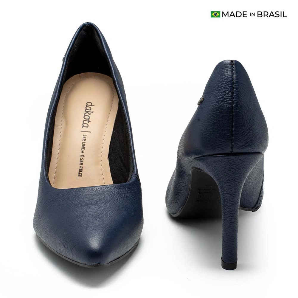 ZAPATOS DE VESTIR MUJER KOLOSH AZUL MARINO - 4