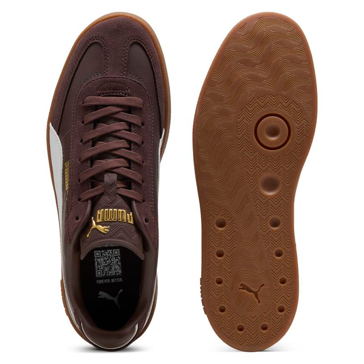 ZAPATILLAS MUJER PUMA URBANAS MARRÓN PUMA CLUB II ERA - 4