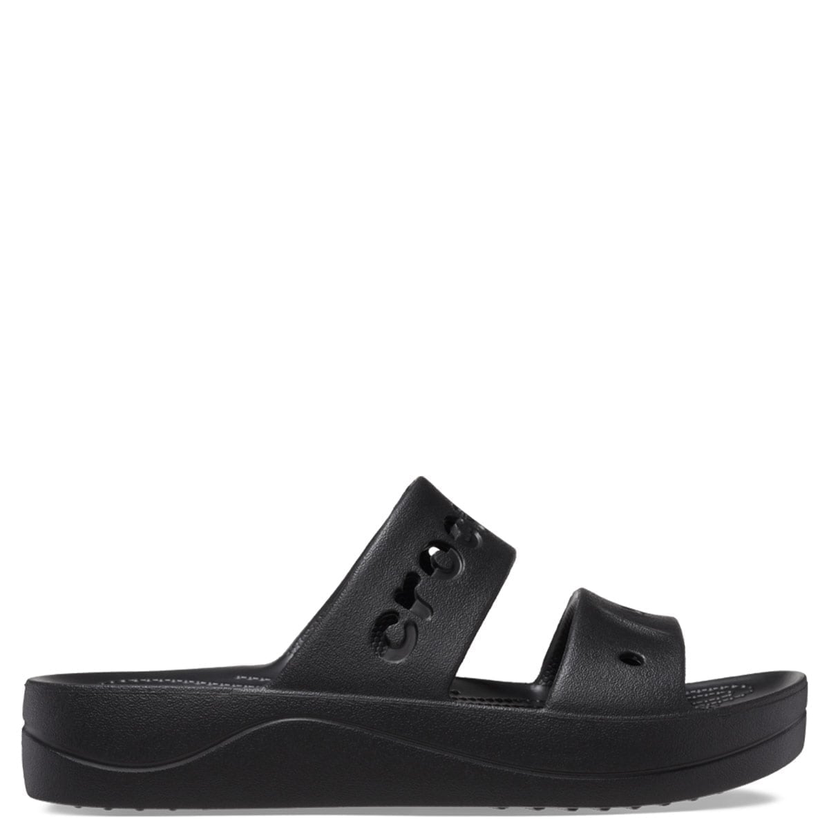 SANDALIAS MUJER CROCS NEGRO BAYA PLATFORM - 1