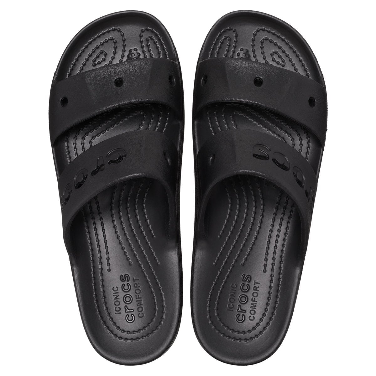 SANDALIAS MUJER CROCS NEGRO BAYA PLATFORM - 5