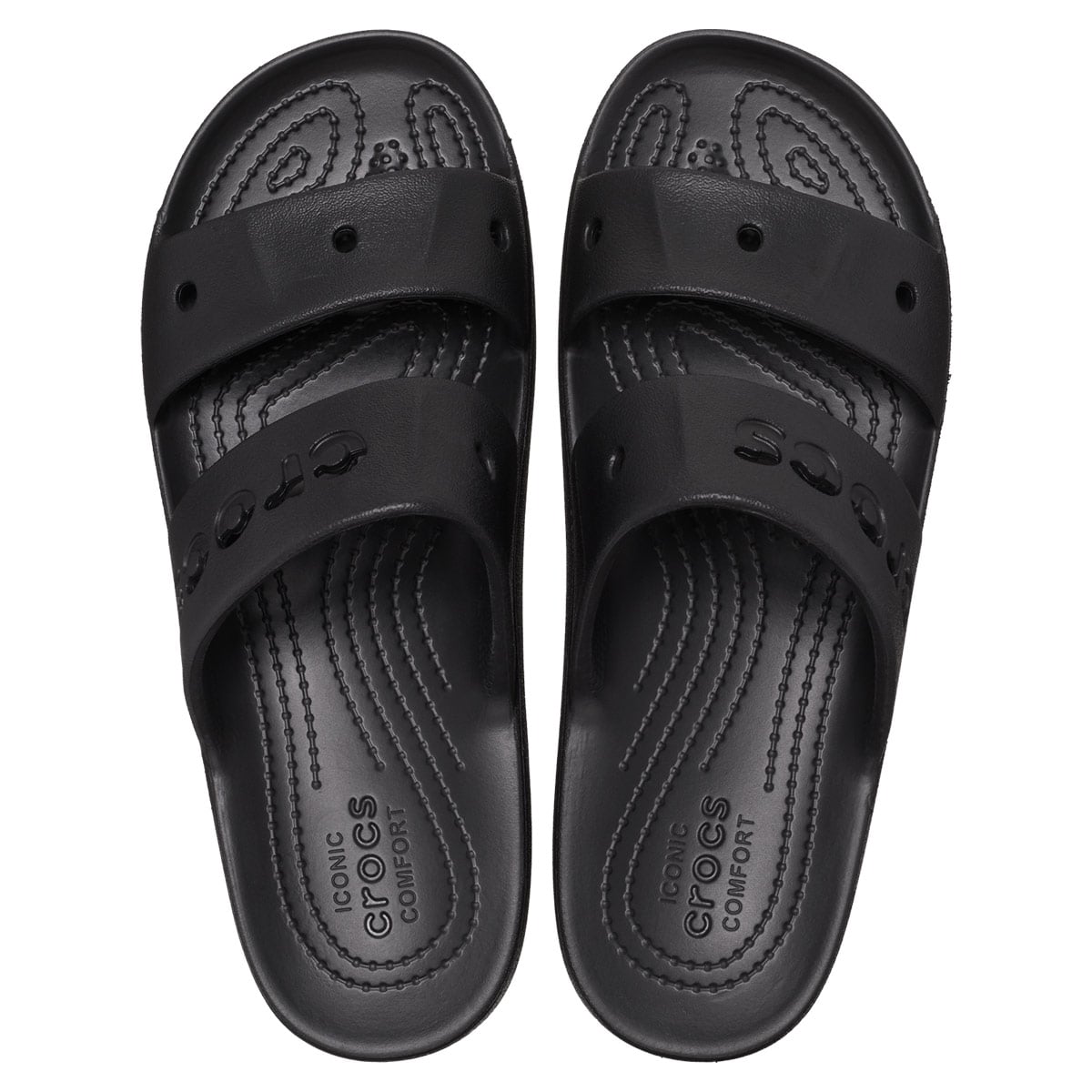 SANDALIAS MUJER CROCS NEGRO BAYA PLATFORM - 5