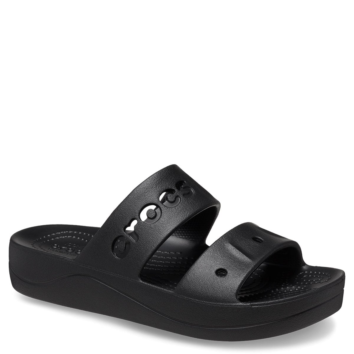 SANDALIAS MUJER CROCS NEGRO BAYA PLATFORM - 2
