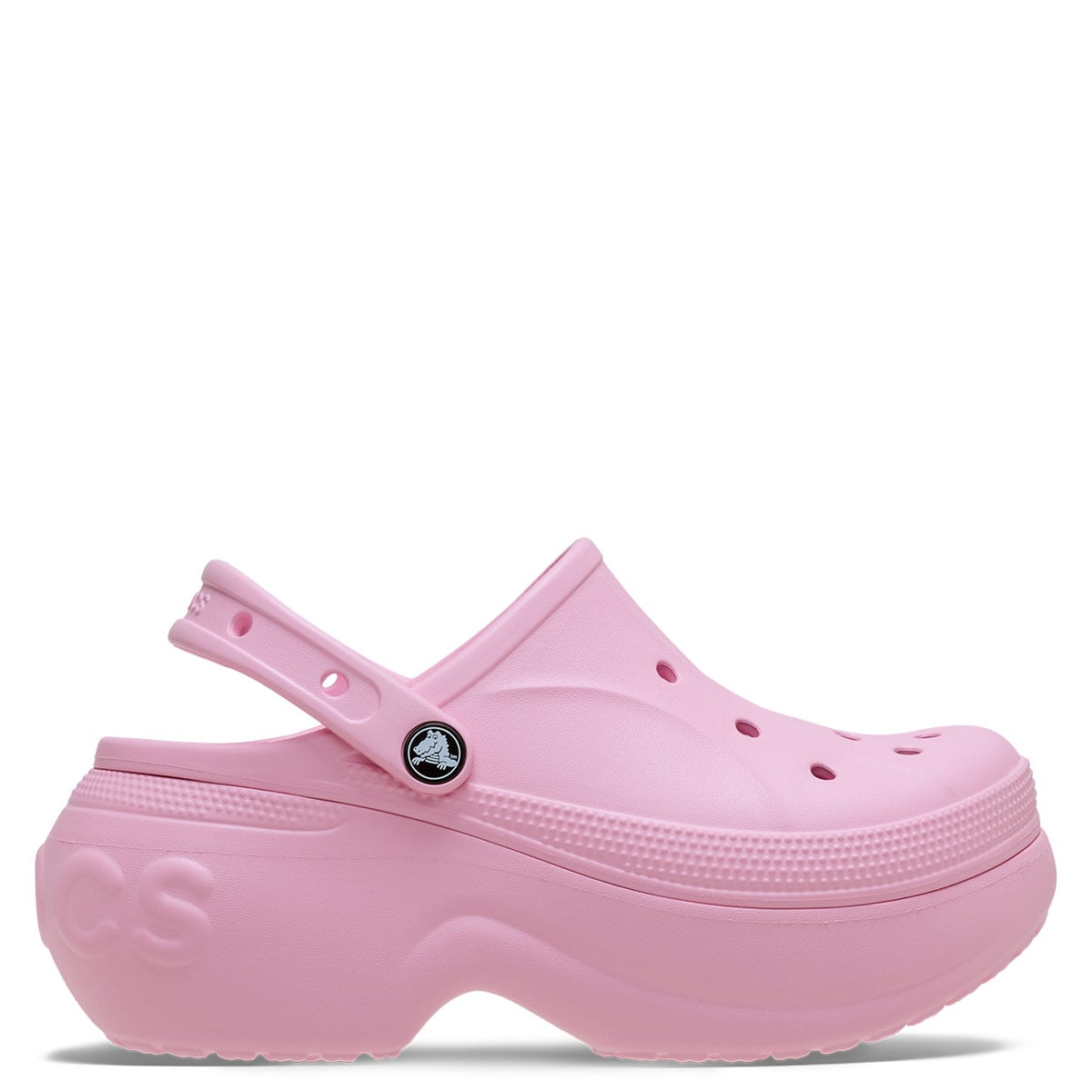 ZUECOS MUJER CROCS ROSADO BELLA CLOG - 1
