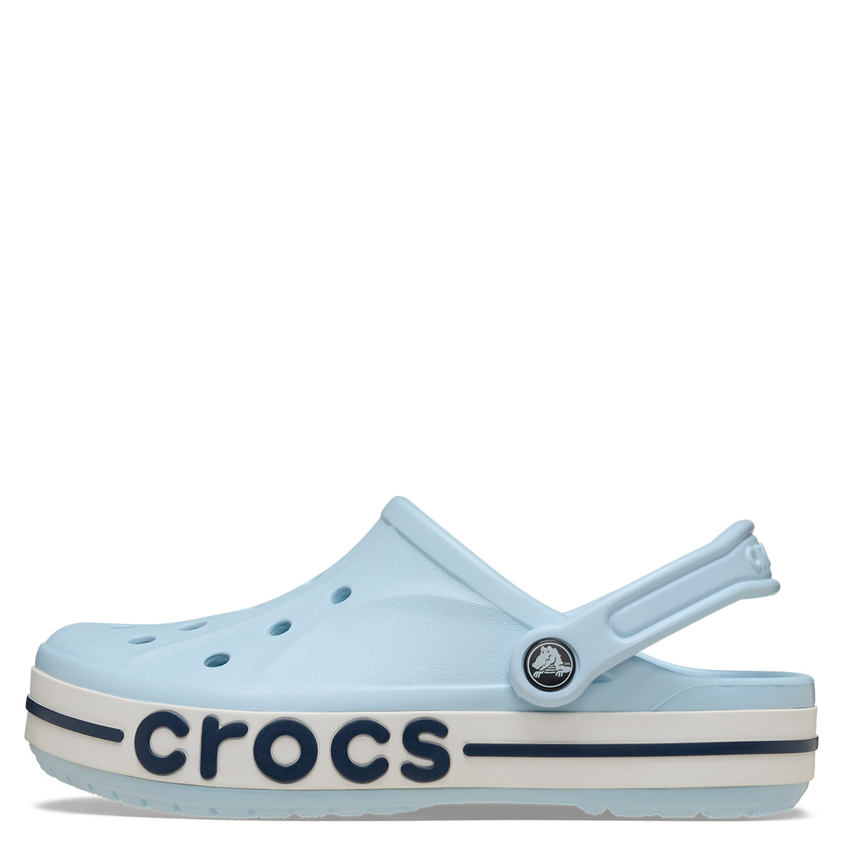 ZUECOS MUJER CROCS CELESTE BAYABAND CLOG - 3