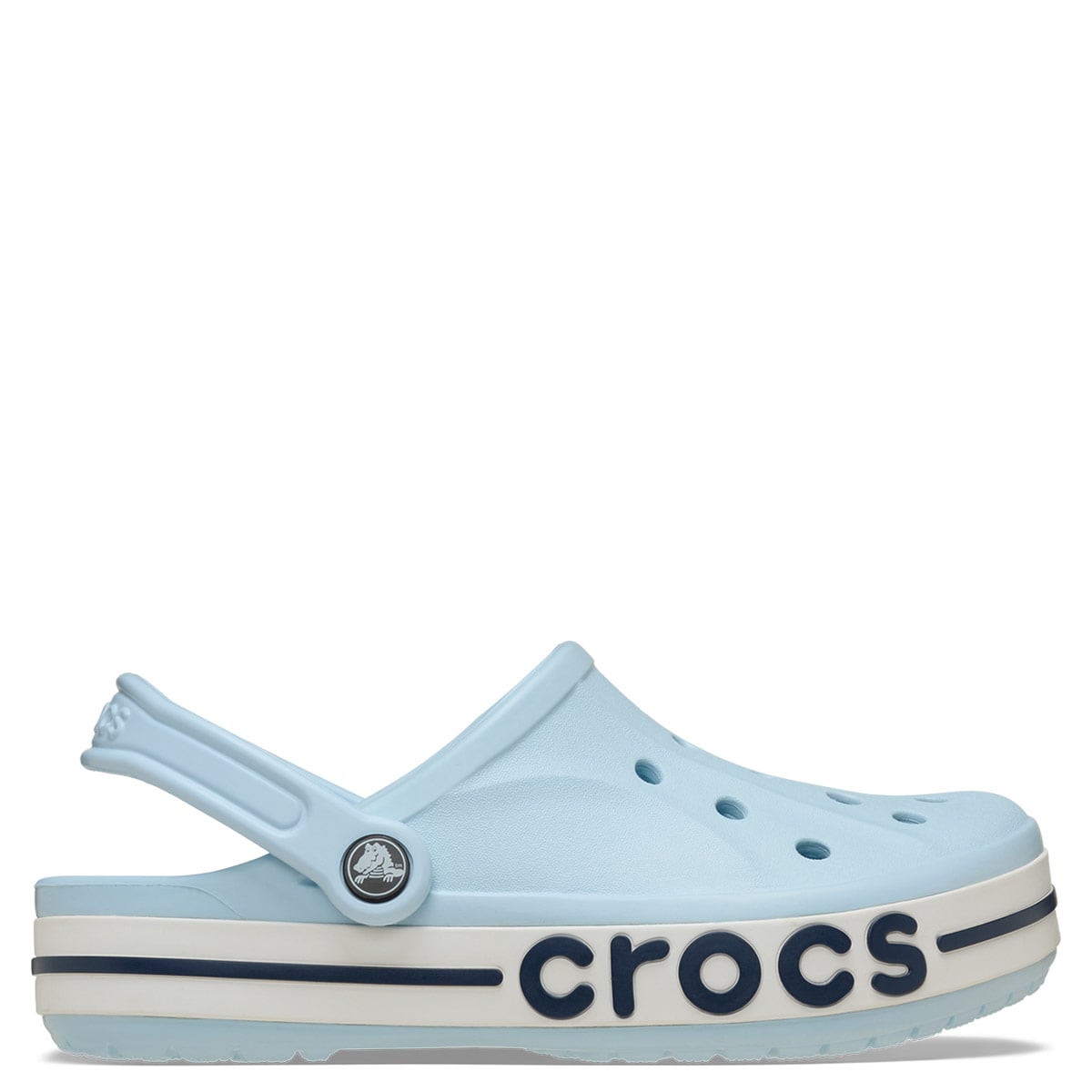 ZUECOS MUJER CROCS CELESTE BAYABAND CLOG - 1