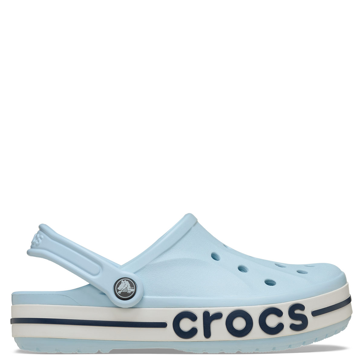 ZUECOS MUJER CROCS CELESTE BAYABAND CLOG - 1