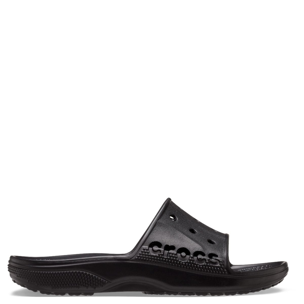 SANDALIAS MUJER CROCS NEGRO BAYA II SLIDE - 1
