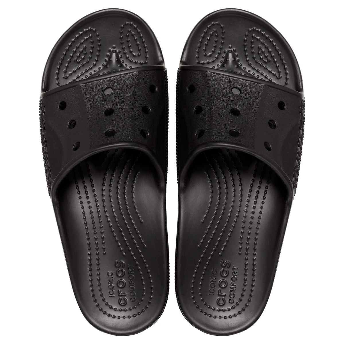 SANDALIAS MUJER CROCS NEGRO BAYA II SLIDE - 4
