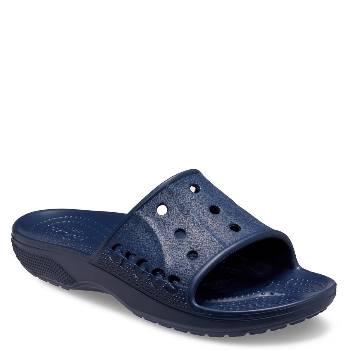 SANDALIAS MUJER CROCS AZUL BAYA II SLIDE - 2