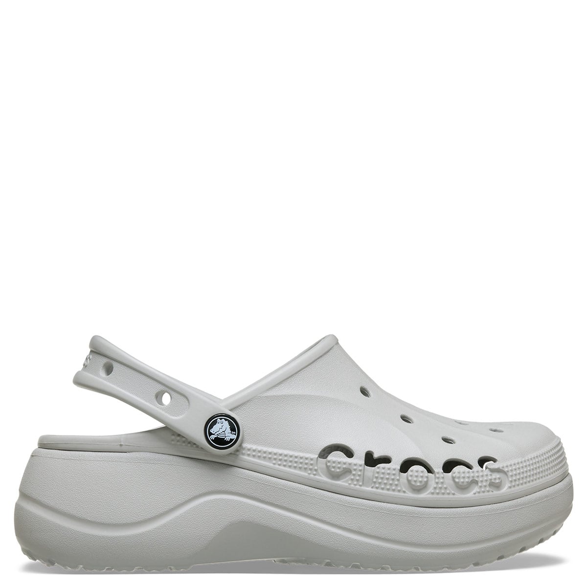 ZUECOS MUJER CROCS BLANCO BAYA PLATFORM CLOG - 1