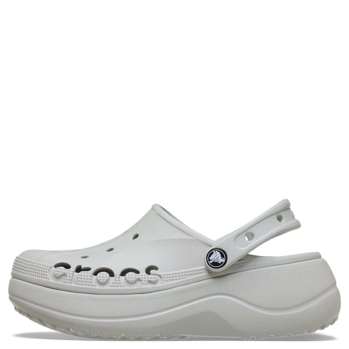 ZUECOS MUJER CROCS BLANCO BAYA PLATFORM CLOG - 4