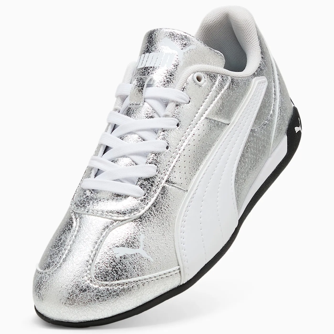 ZAPATILLAS URBANAS MUJER PUMA REPLICATCH METALLIC WHISPE PLATEADO - 3
