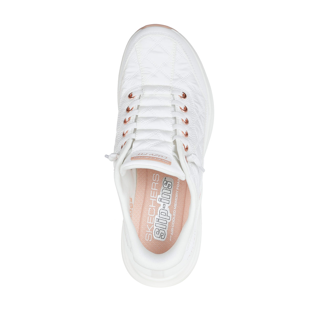 ZAPATILLAS MUJER SKECHERS URBANAS BLANCO CONTOUR FOAM - 4