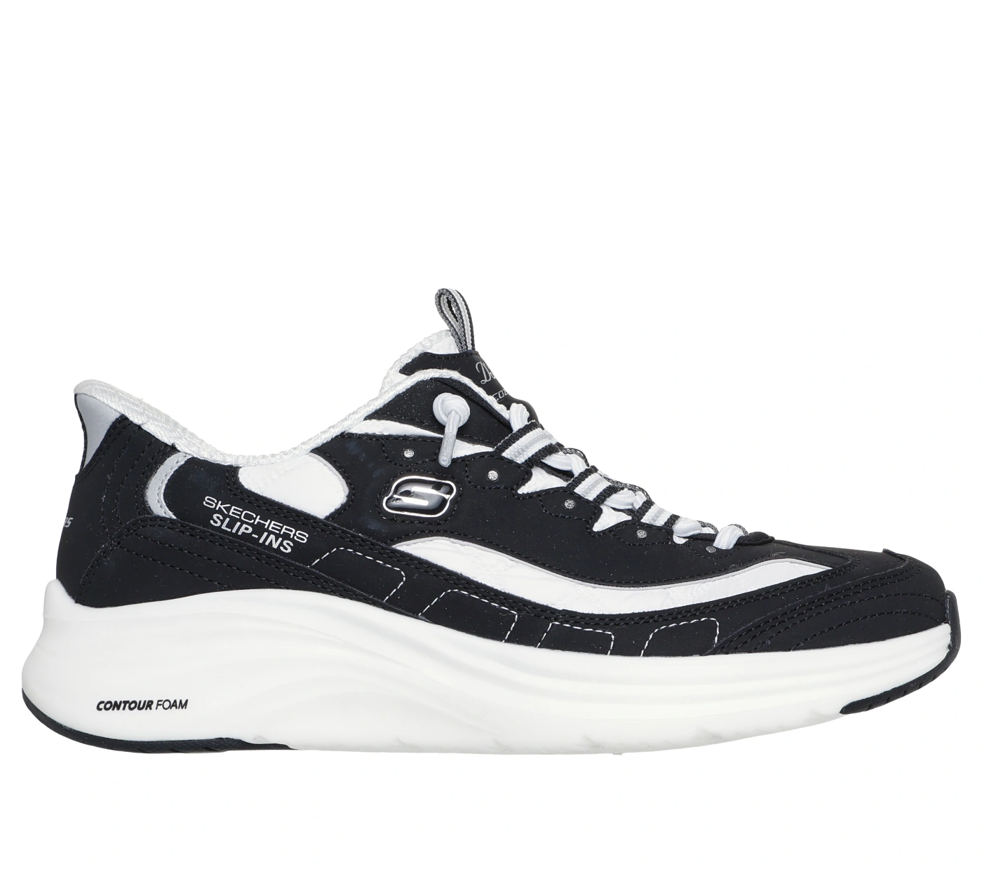 ZAPATILLAS MUJER SKECHERS URBANAS NEGRO CONTOUR FOAM - 2