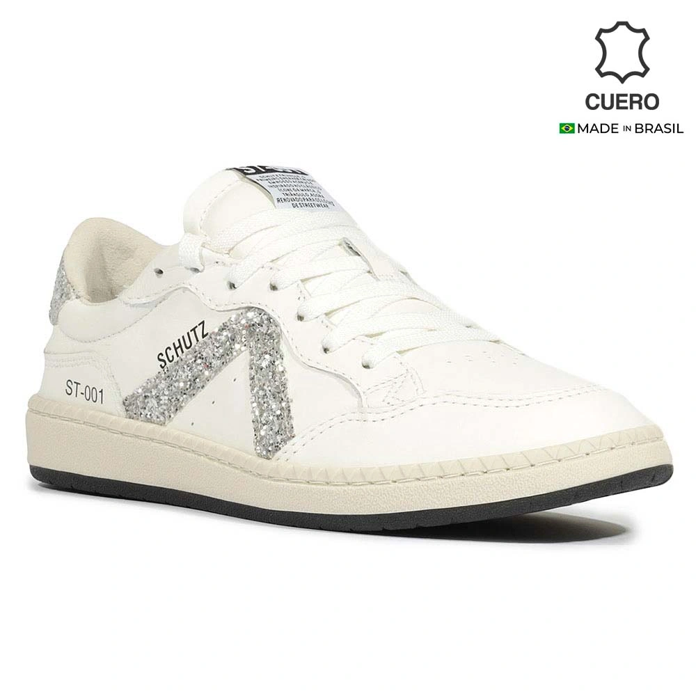 ZAPATILLAS CUERO CASUALES MUJER SCHUTZ BLANCO - 1