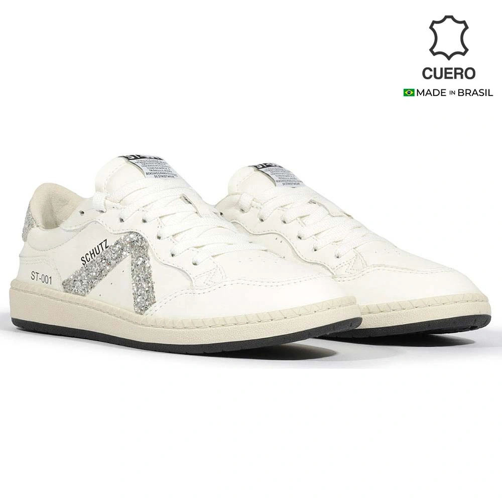 ZAPATILLAS CUERO CASUALES MUJER SCHUTZ BLANCO - 3