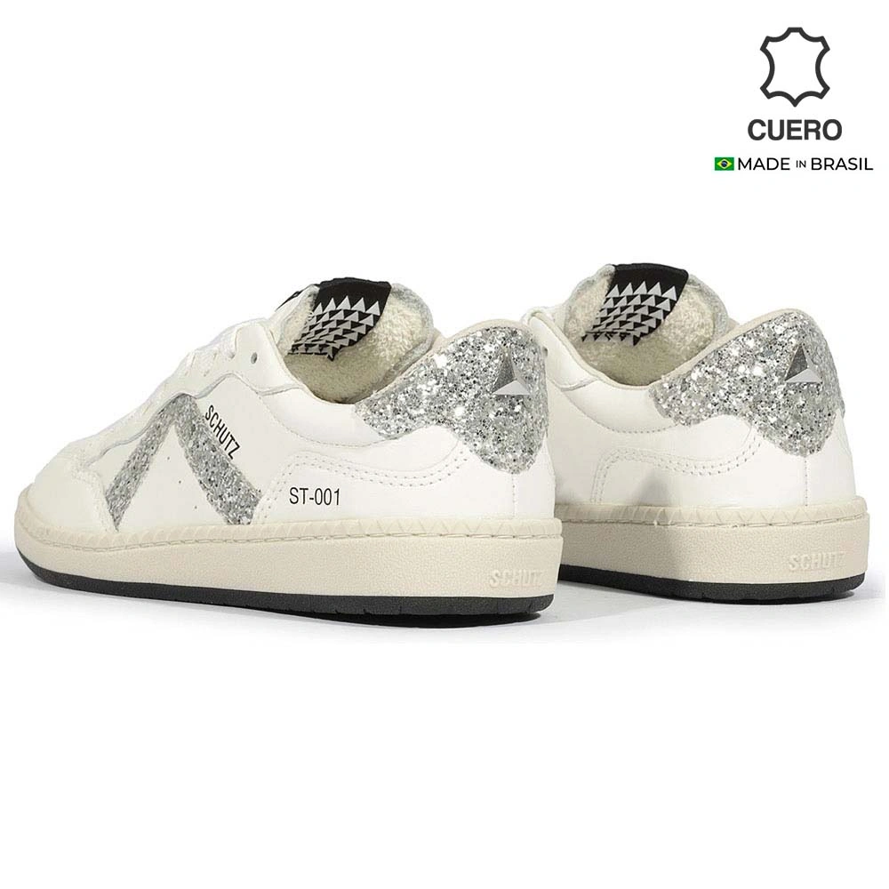 ZAPATILLAS CUERO CASUALES MUJER SCHUTZ BLANCO - 6