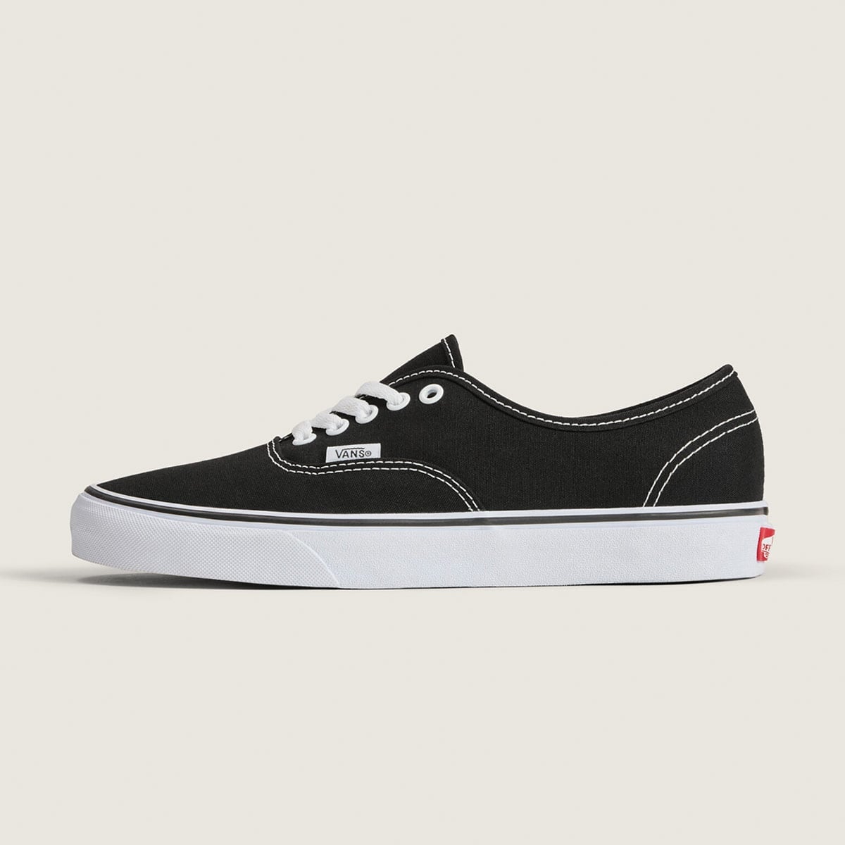 ZAPATILLAS MUJER VANS URBANAS NEGRO UA AUTH CUERO - 2