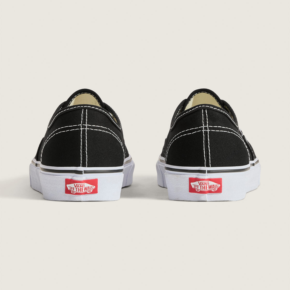 ZAPATILLAS MUJER VANS URBANAS NEGRO UA AUTH CUERO - 4