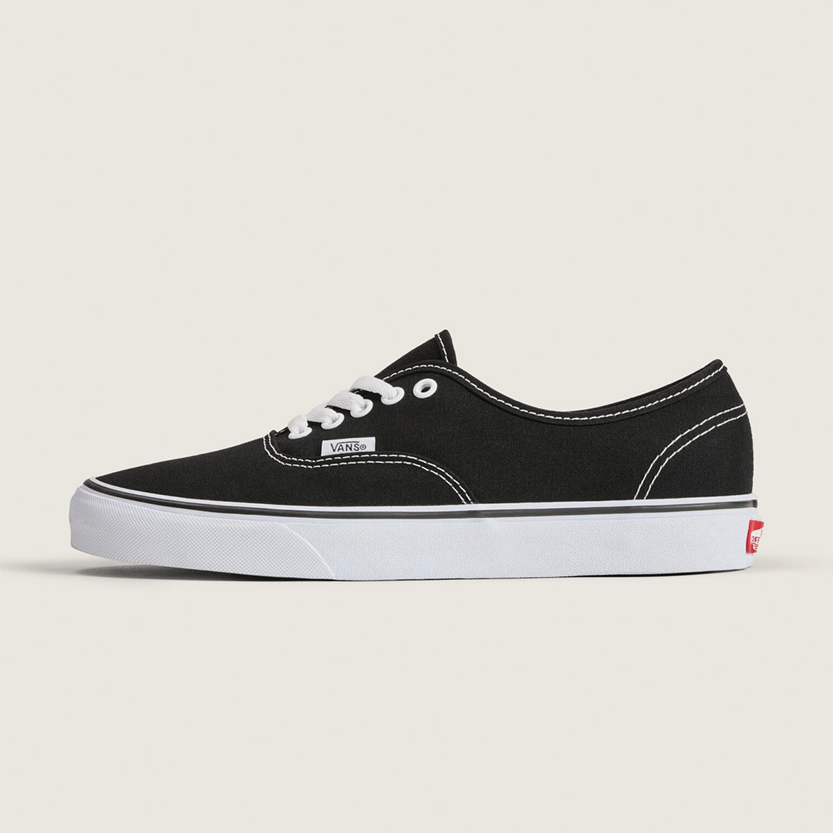 ZAPATILLAS MUJER VANS URBANAS NEGRO UA AUTH CUERO - 2