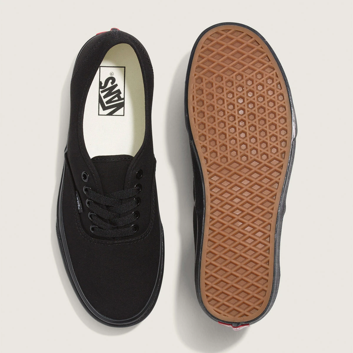 ZAPATILLAS MUJER VANS URBANAS NEGRO UA AUTH CUERO - 3