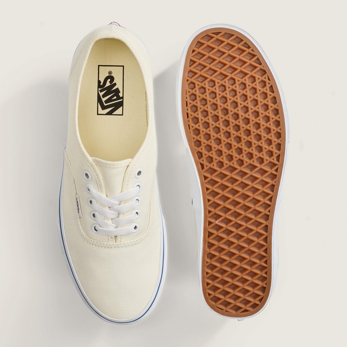 ZAPATILLAS MUJER VANS URBANAS BLANCO UA AUTH CUERO - 3